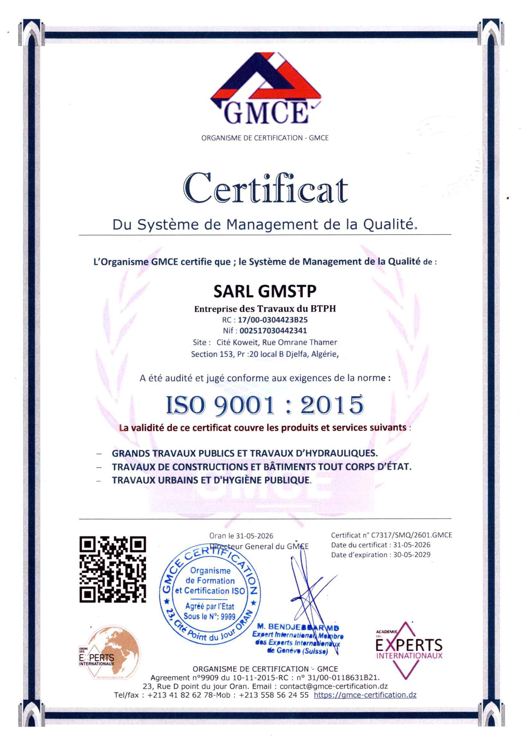 SARL GMSTP